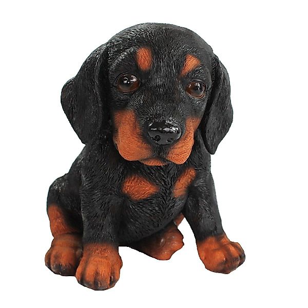 colourliving Tierfigur Hunde Figur Dackel Welpe günstig online kaufen
