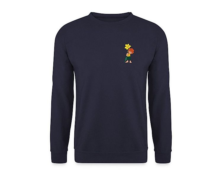 Spreadshirt Sweatshirt Pumuckl Design Mit Gelber Blume Unisex Pullover (1-t günstig online kaufen