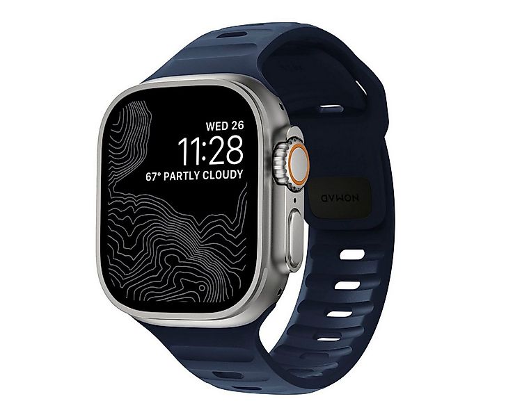 Nomad Smartwatch-Armband Sport Band 42/44/45/49mm Atlantic Blue günstig online kaufen