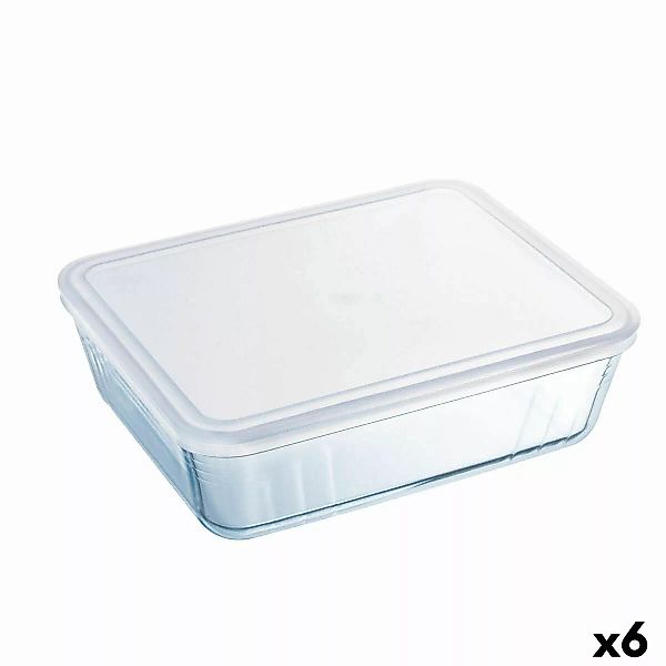 Rechteckige Lunchbox Mit Deckel Pyrex Cook & Freeze 22,5 X 17,5 X 6,5 Cm 1, günstig online kaufen