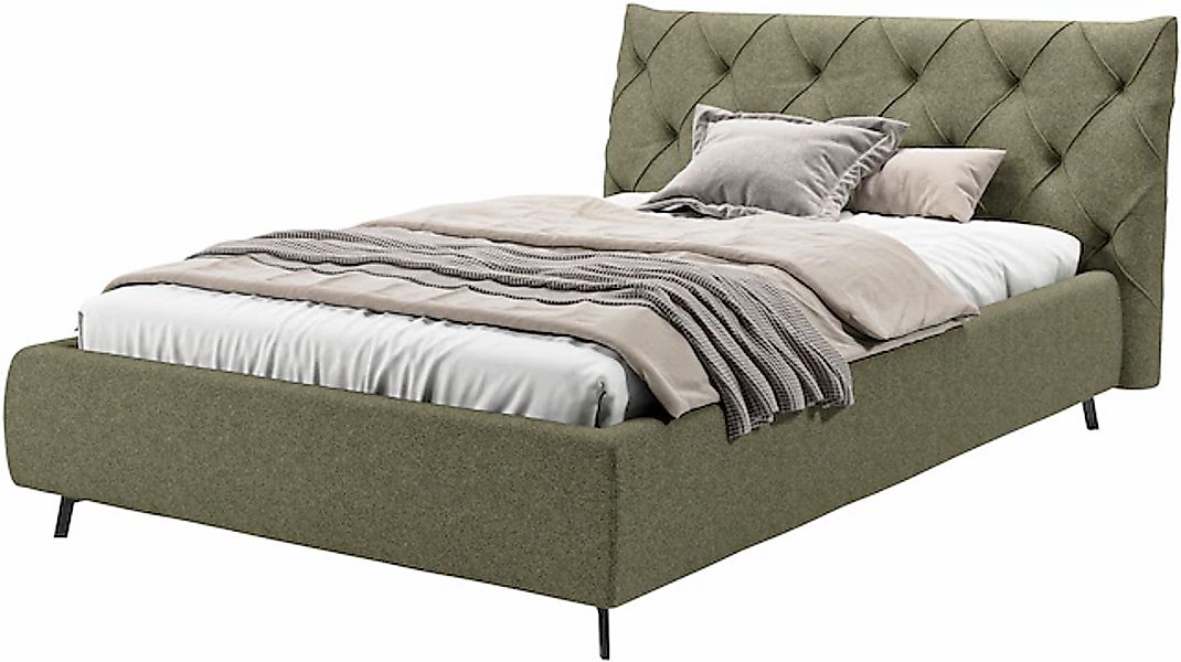 Home affaire Polsterbett "Elloree, in 4 Breiten bis 200cm, auch in Leder" K günstig online kaufen