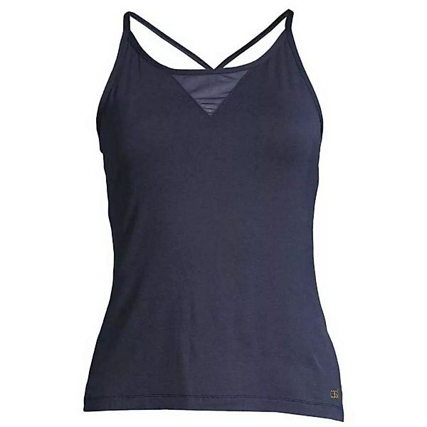 Casall Lush Strap Racerback Ärmelloses T-shirt 34 Pushing Blue günstig online kaufen
