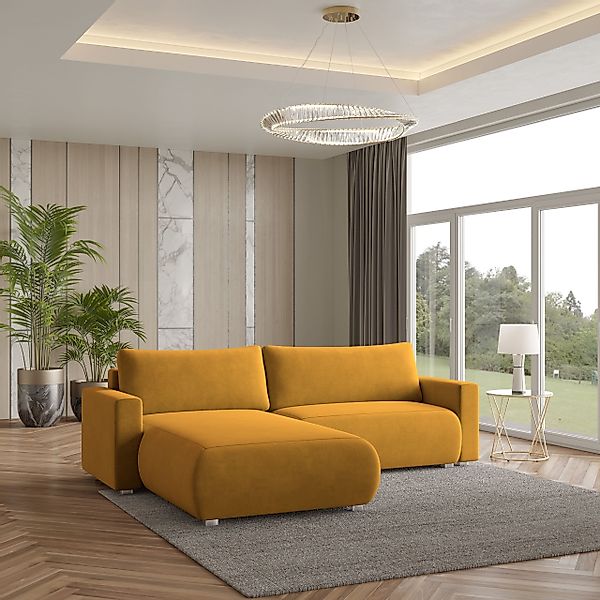 Masseno Ecksofa TURIN mit Schlaffunktion L-Form, günstig online kaufen