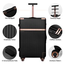 HOMELUX Kofferset Kofferset Reisekoffer 3er Set günstig online kaufen