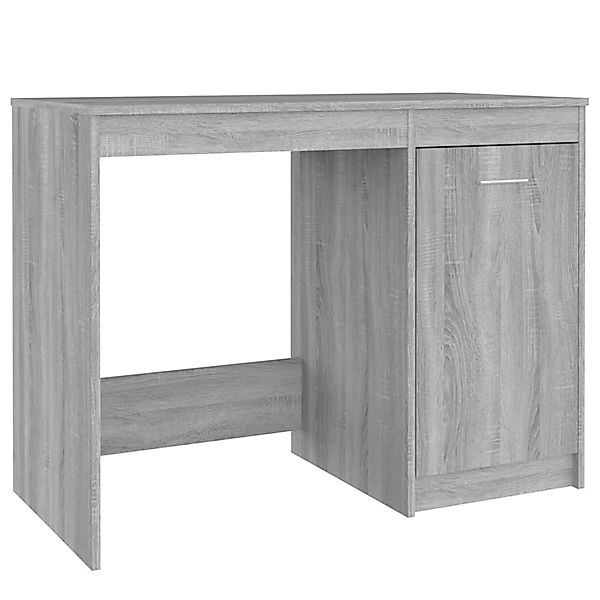 vidaXL Schreibtisch Grau Sonoma 100x50x76 cm Holzwerkstoff 815487 günstig online kaufen