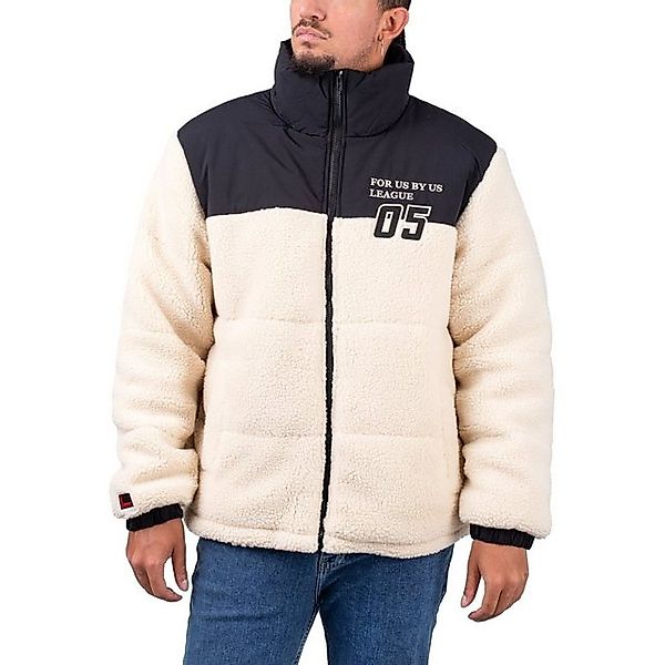 Fubu Winterjacke FUBU Varsity Teddy Puffer Jacket günstig online kaufen