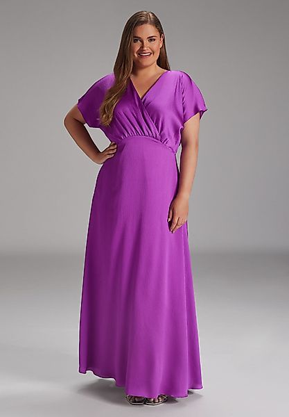 SWING Maxikleid Taillierter Schnitt mit ausgestelltem günstig online kaufen