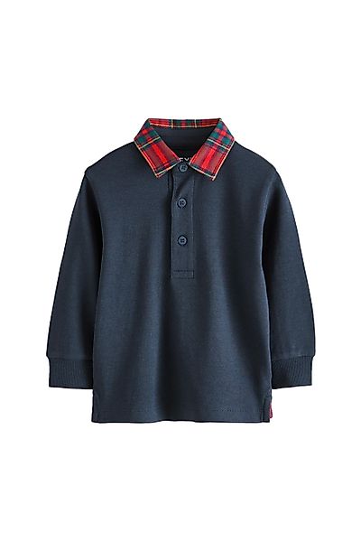 Next Langarm-Poloshirt Langärmeliges Polo-Shirt (1-tlg) günstig online kaufen