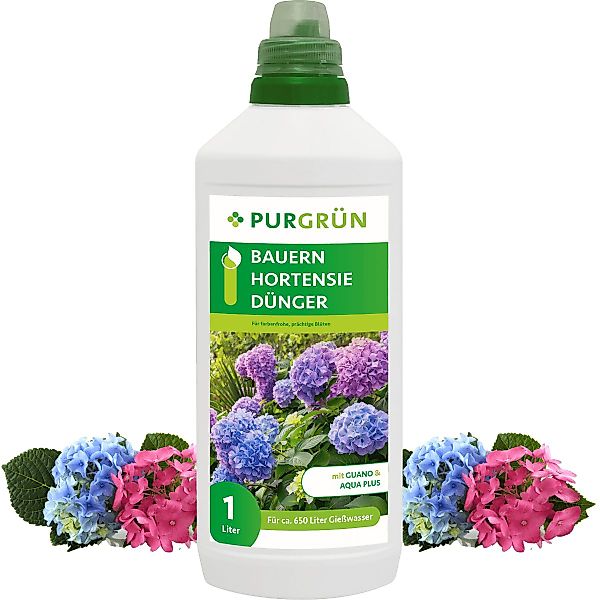 Purgrün Blumendünger Purgrün Bauernhortensie Dünger, NPK günstig online kaufen