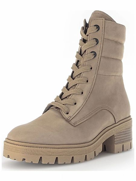 Gabor Comfort Schnürstiefelette "Gabor Comfort Stiefelette Nubukleder" günstig online kaufen