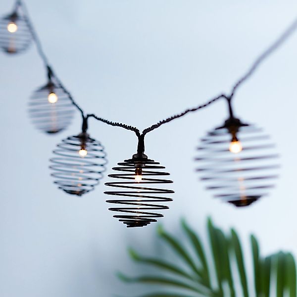 Carlton Solar Spiralen Lampion Lichterkette günstig online kaufen