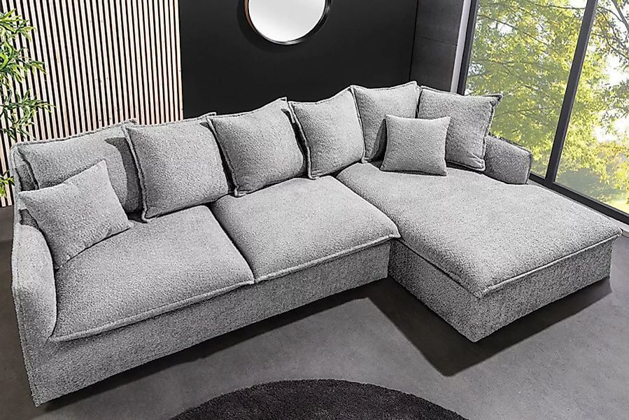 riess-ambiente Ecksofa HEAVEN 255cm grau, Einzelartikel 1 Teile, Couch · L- günstig online kaufen