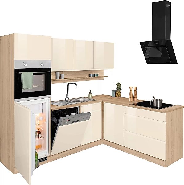 Kochstation Küche "KS-Virginia", Stellbreite 230/190 cm, wahlweise mit Indu günstig online kaufen