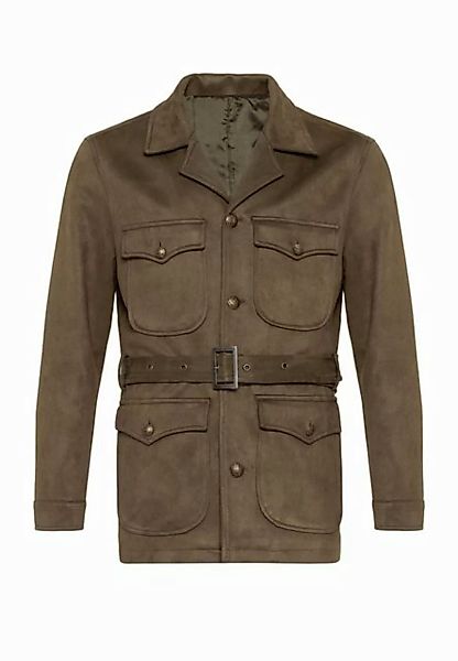 Antioch Winterjacke Slim Fit Belted Suede Coat günstig online kaufen