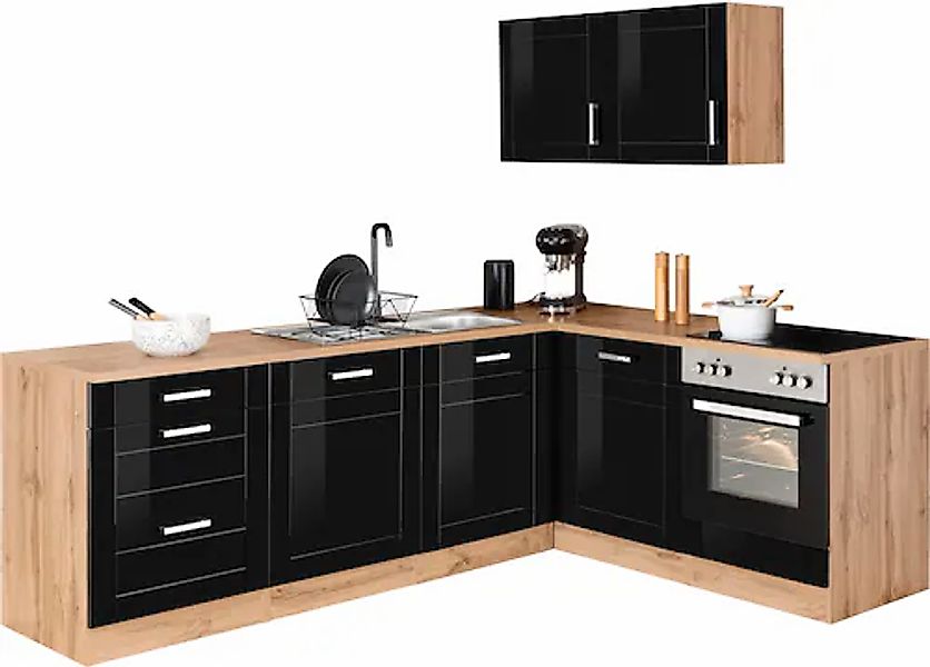 KOCHSTATION Winkelküche "KS-Tinnum", ohne E-Geräte, Stellbreite 240/180 cm günstig online kaufen
