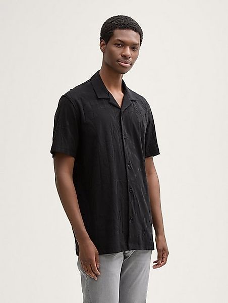 TOM TAILOR Denim Kurzarmhemd Relaxed Fit Resort Kurzarmhemd günstig online kaufen