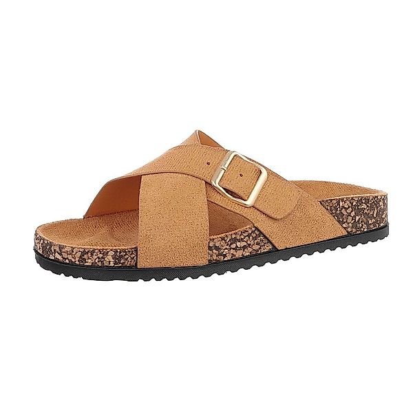 Ital-Design Damen Mules Freizeit Pantolette (86526937) günstig online kaufen