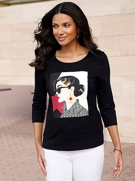 Sieh an! T-Shirt 3/4-Arm-Shirt 3/4-Arm günstig online kaufen