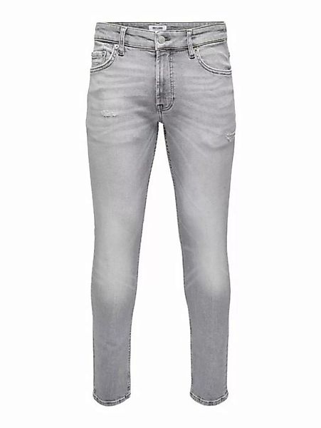 ONLY & SONS Regular-fit-Jeans Regular Fit Jeans Straight Denim Stretch Pant günstig online kaufen