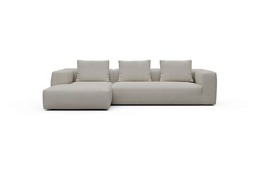 moebelfaktor Ecksofa Fred Chaiselongue links mit 2,5-Sitzer, Modular, tief, günstig online kaufen