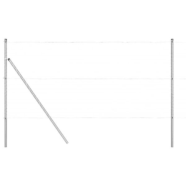 vidaXL Zaunpfosten 26 Stk Grau 3,2 x 3,2 x 150 cm 3350153 günstig online kaufen