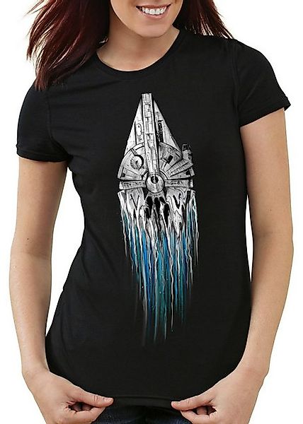 style3 T-Shirt Rasender Falke Solo falkon millennium falcon tie han günstig online kaufen