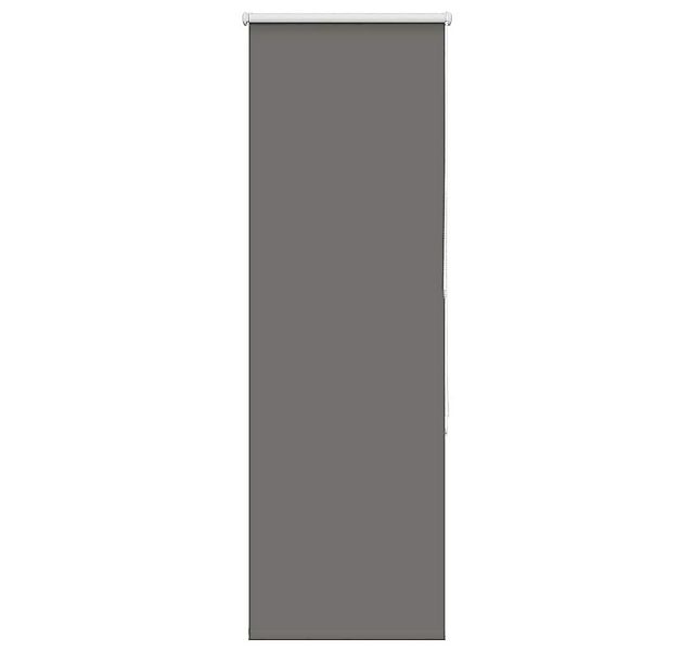 Rollo Verdunkelungsrollo Grau 40x130 cm Stoffbreite 35,7 cm Polyester, vida günstig online kaufen