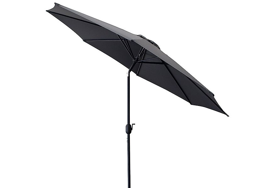 DEGAMO Marktschirm knickbar, LxB: 250x300 cm, 300cm Ø, Gestell Metall, Mate günstig online kaufen