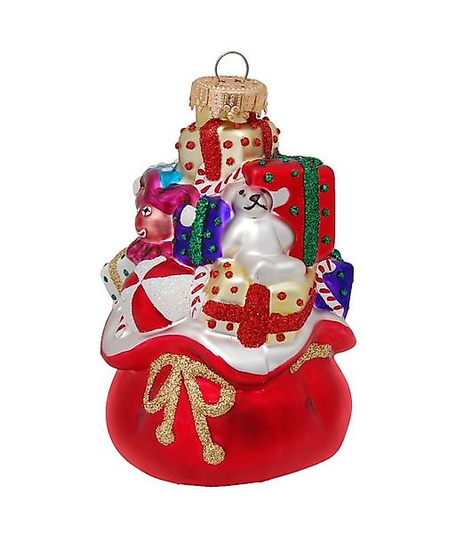 Krebs Glas Lauscha Christbaumschmuck festlicher Glasanhänger - Weihnachtsma günstig online kaufen