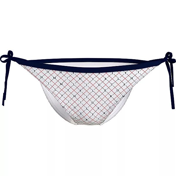 Tommy Hilfiger String Side Tie Bikini Unterseite XS Hilfiger Argyle Aop günstig online kaufen