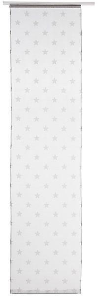 ELBERSDRUCKE Schiebegardine transparenter Schiebevorhang Stars Allover günstig online kaufen