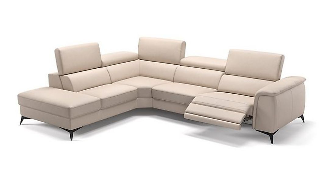 Sofanella Wohnlandschaft Leder LIVORNO, Wohnlandschaft, Ecksofa, Sofalandsc günstig online kaufen