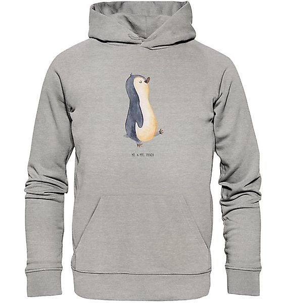 Mr. & Mrs. Panda Hoodie Größe S Pinguin marschieren - Heather Grey - Gesche günstig online kaufen