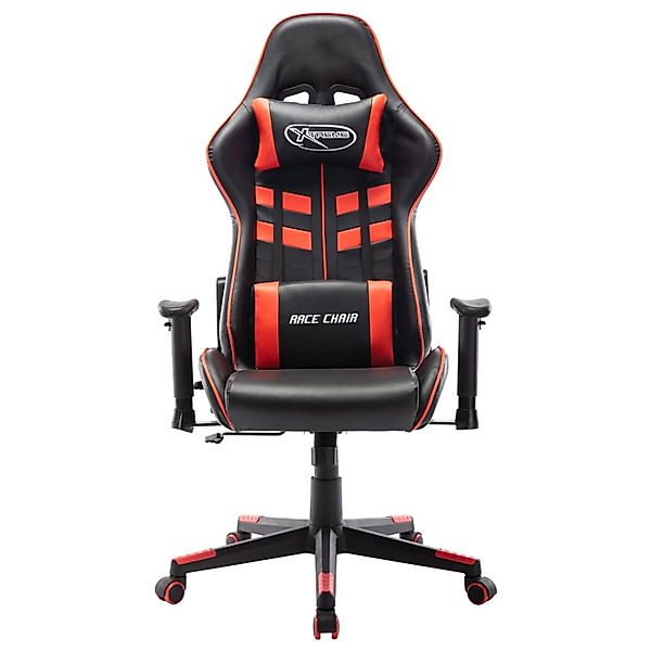 vidaXL Gaming-Stuhl Schwarz und Rot Kunstleder Modell 1 günstig online kaufen