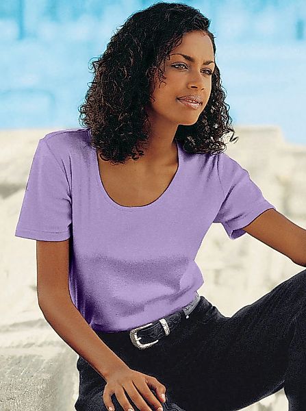 Casual Looks Rundhalsshirt "Shirt" 1 Stk. tlg. günstig online kaufen