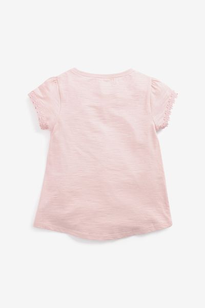 Next T-Shirt T-Shirt mit Blümchentasche (1-tlg) günstig online kaufen