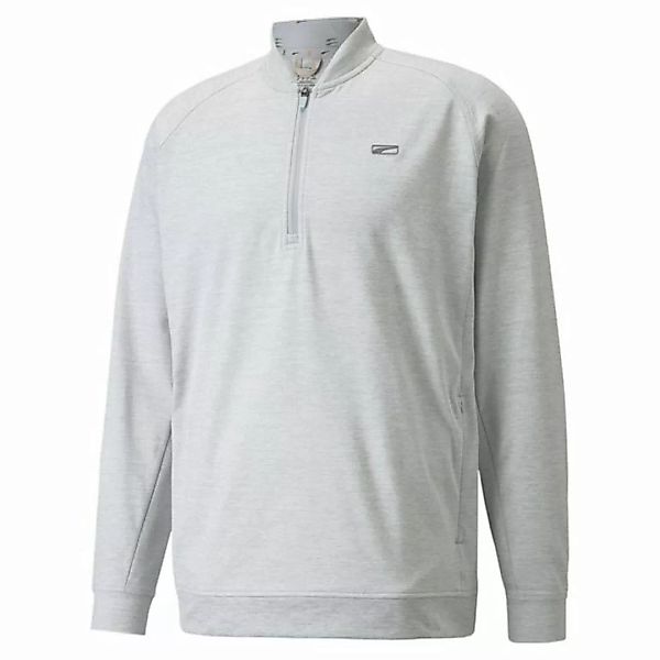 PUMA Longsweatshirt Puma Golf Layer Cloudspun Moving Day 1/4 Zip Grau Herre günstig online kaufen