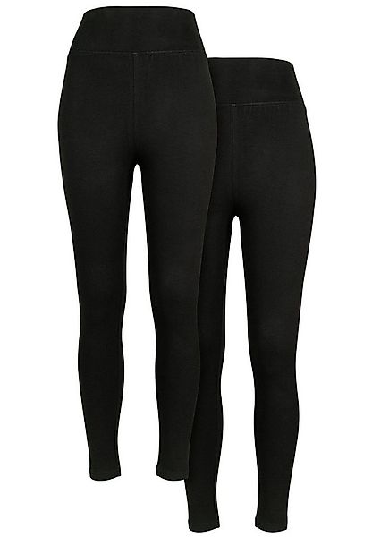 URBAN CLASSICS Leggings Urban Classics Damen Ladies High Waist Jersey Leggi günstig online kaufen