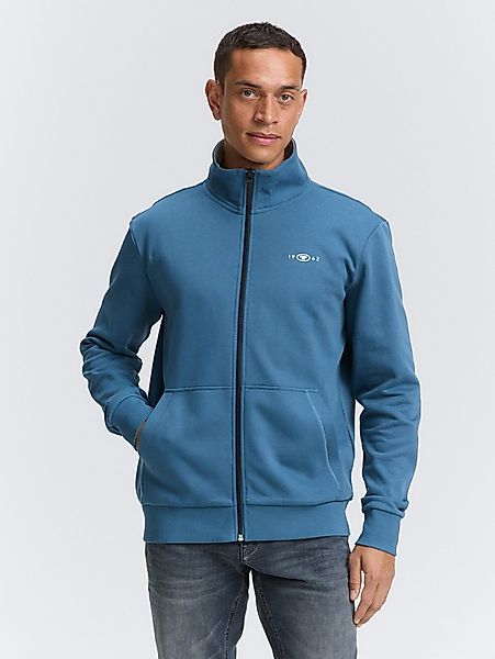 TOM TAILOR Sweatshirt Sweatjacke mit Stehkragen günstig online kaufen