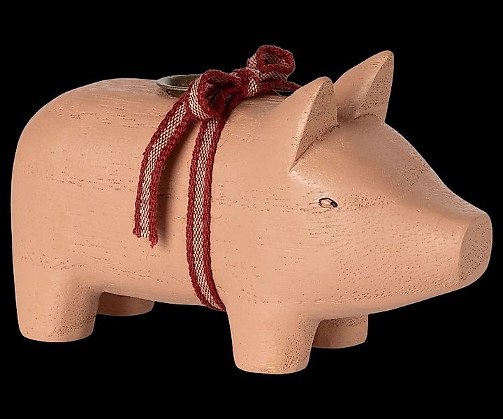 Maileg Kerzenständer Maileg Kerzenständer Holzschwein günstig online kaufen