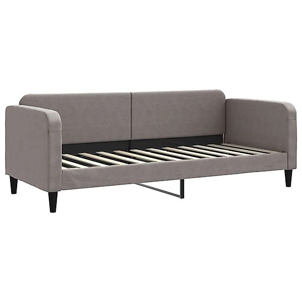 vidaXL Bett, Tagesbett Taupe 80x200 cm Stoff günstig online kaufen