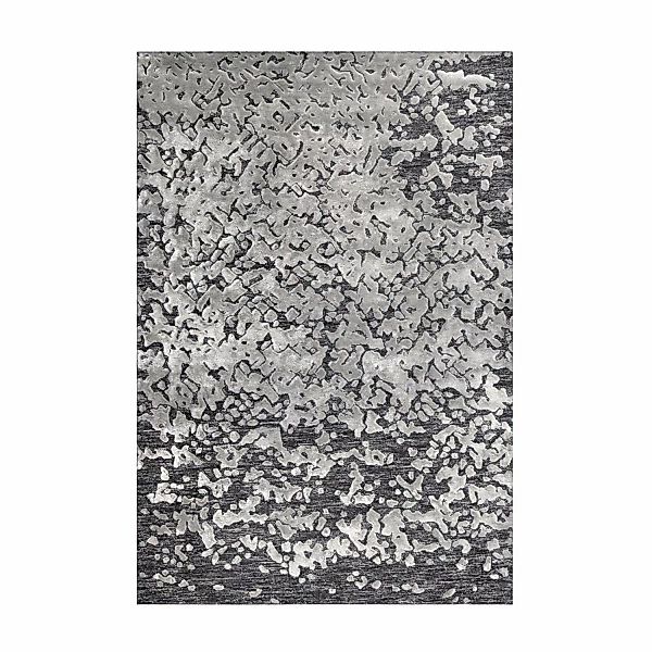 MeGusta Kurzflor Teppich Modern Braun - Natural Viskose 140x200 cm Laila günstig online kaufen