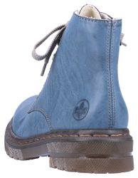 Rieker Schnürboots, Schnürstiefelette, Blockabsatz, mit Logoprägung günstig online kaufen