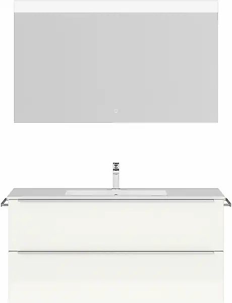 nobilia® Badmöbel-Set »Levere« vormontiert, mit Soft-Close, 2 Stk. tlg. günstig online kaufen