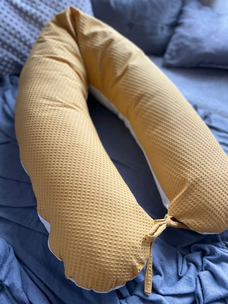 Loolay Stillkissen WAFFELPIQUE/ GLATT Schwangerschaftskissen Seitenschläfer günstig online kaufen