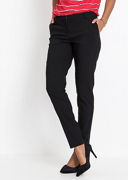 bonprix Stretch-Hose mit Elasthan-Anteil, Slim Fit Passform, femininer Stil günstig online kaufen