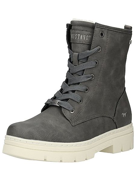 MUSTANG Stiefelette Lederimitat . Schnürstiefelette günstig online kaufen