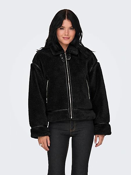 ONLY Plüschjacke "ONLMICHELLE TEDDY JACKET OTW", ohne Kapuze günstig online kaufen