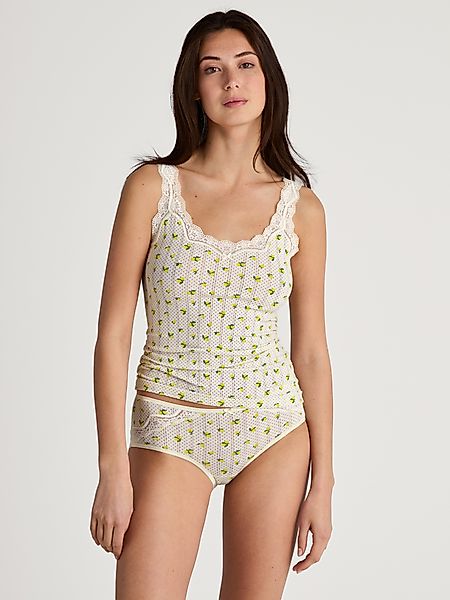 CALIDA Tanktop "Toujours Print", edle Nadelstreifen-Optik, elastisches Jacq günstig online kaufen