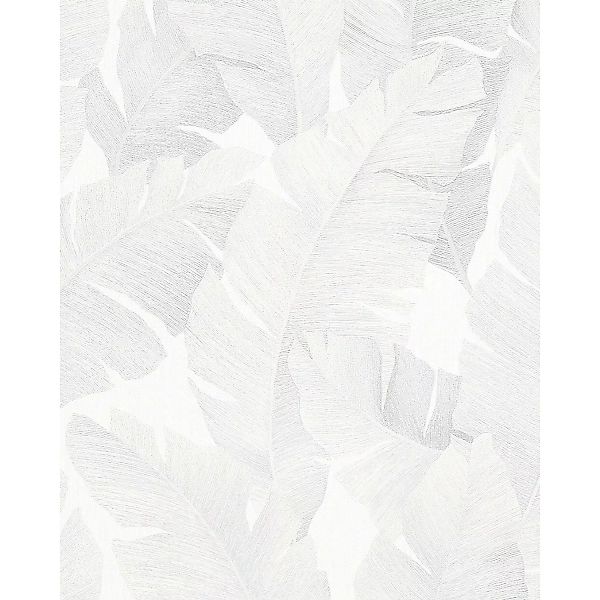 Marburg Vliestapete Avalon Floral Weiß-Grau FSC® günstig online kaufen
